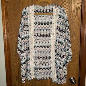 Xhilaration Women’s Kimono, XXL